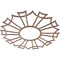 Ekena Millwork Augustus Wood Fretwork Pierced Ceiling Medallion, Walnut, 30"OD x 10 1/2"ID x 1/4"T CMWP30X30X0250AUWA - alternate 3